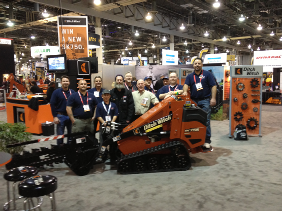 Grand Prize Winner - We won this Ditch Witch SK755 at the ARA Show in Las Vegas